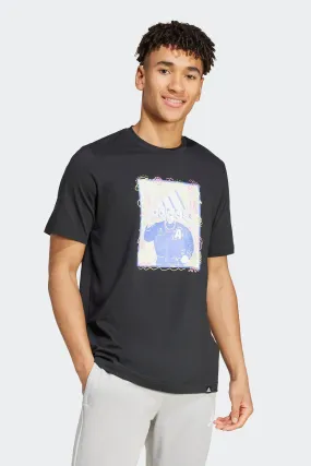 adidas - T-shirt con stampa grafica Doodle