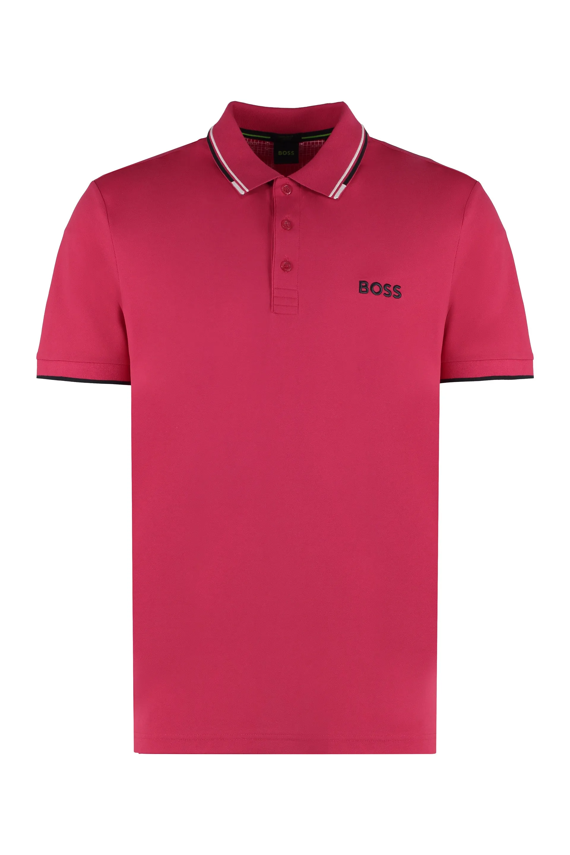 BOSS Polo in piquet di cotone stretch