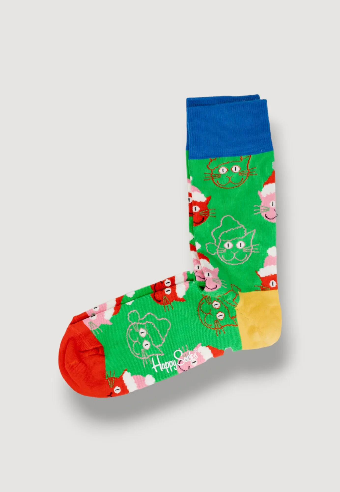 Calzini Lunghi Happy Socks UNISEX Verde