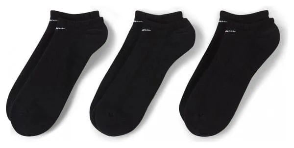 Calzini (x3) Nike Everyday Cushioned Nero Unisex