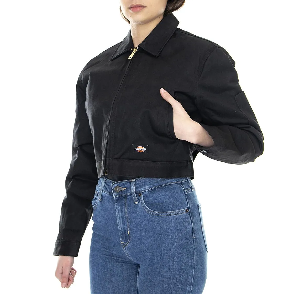 Dickies Eisenhower - Giacca Estiva Donna Nera / Rec Black    