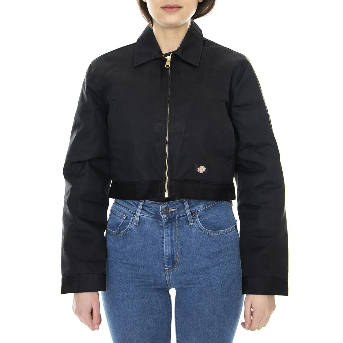 Dickies Eisenhower - Giacca Estiva Donna Nera / Rec Black    