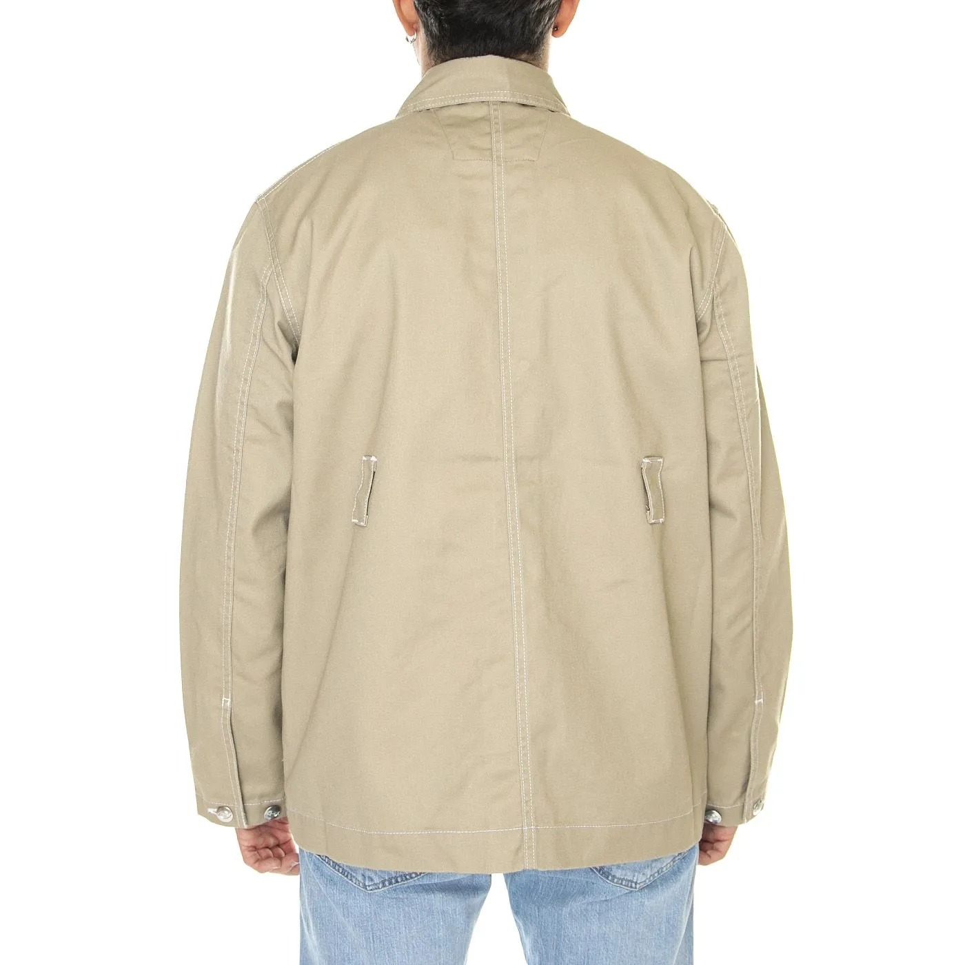 Dickies Leo x Dickies Jacket Khaki - Giacca Estiva Uomo Beige    