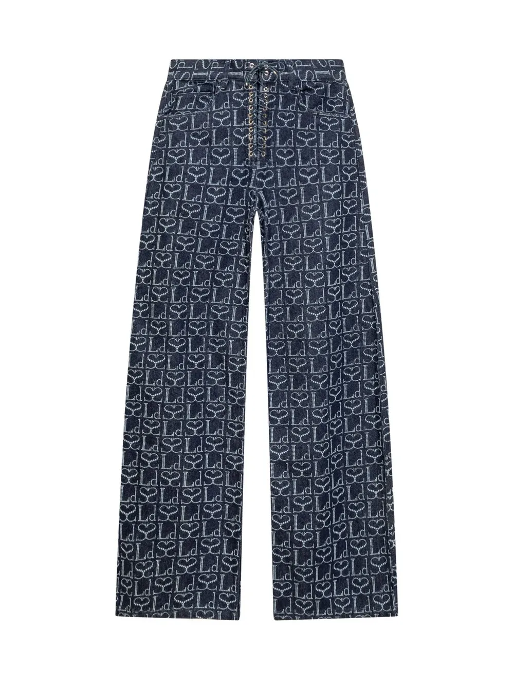 LUDOVIC DE SAINT SERNIN Jeans LaceUp  