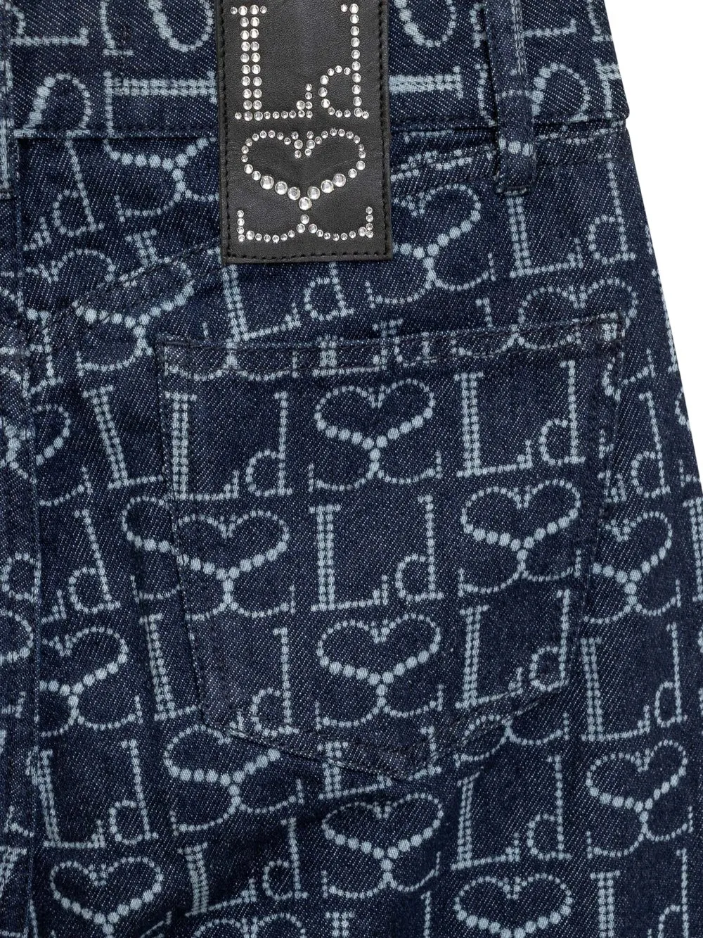 LUDOVIC DE SAINT SERNIN Jeans LaceUp  