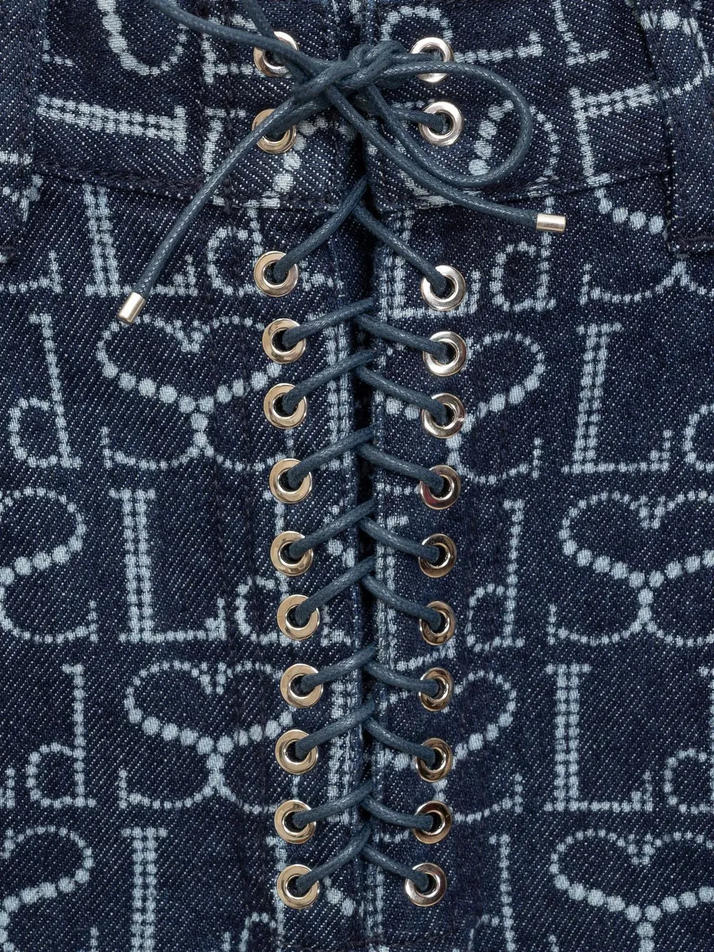 LUDOVIC DE SAINT SERNIN Jeans LaceUp  