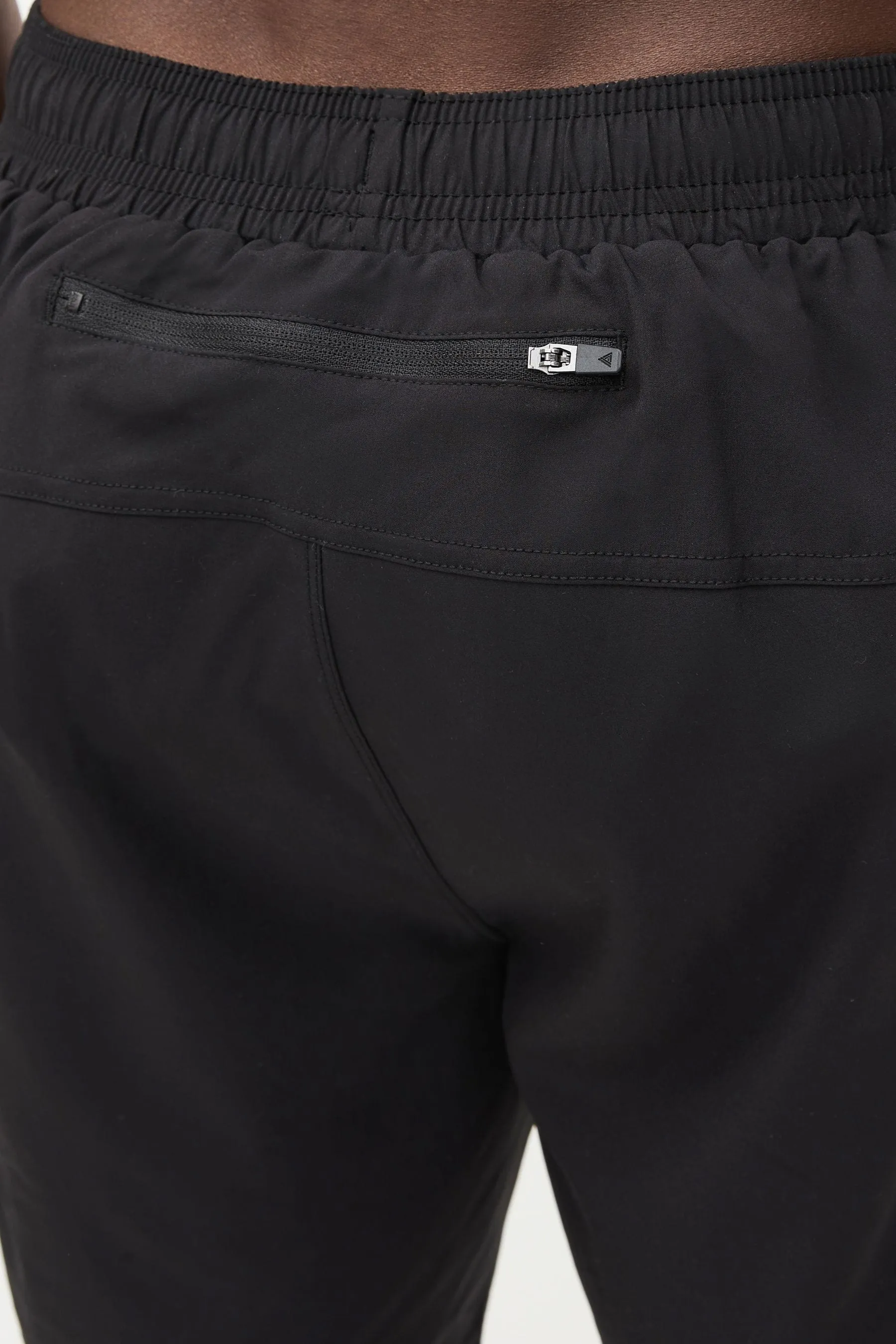 Nero  - Shorts da allenamento con fodera