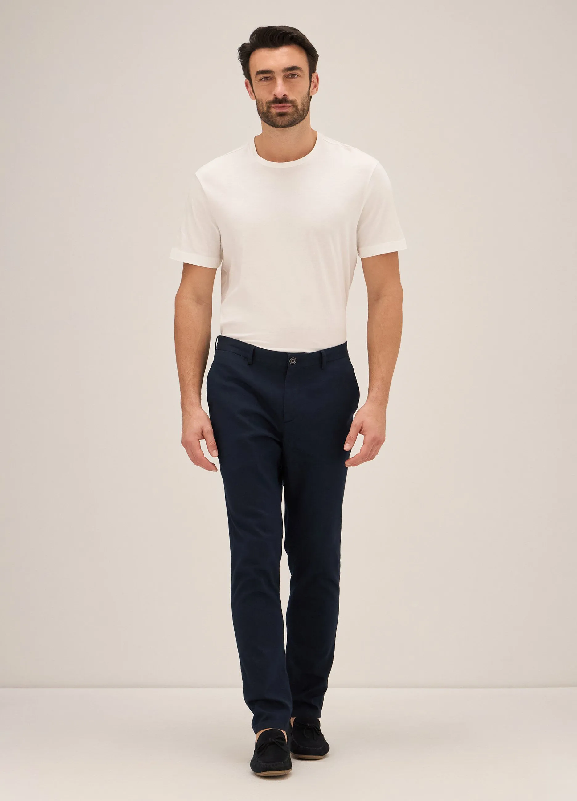 Pantalone Rumford in cotone stretch uomo