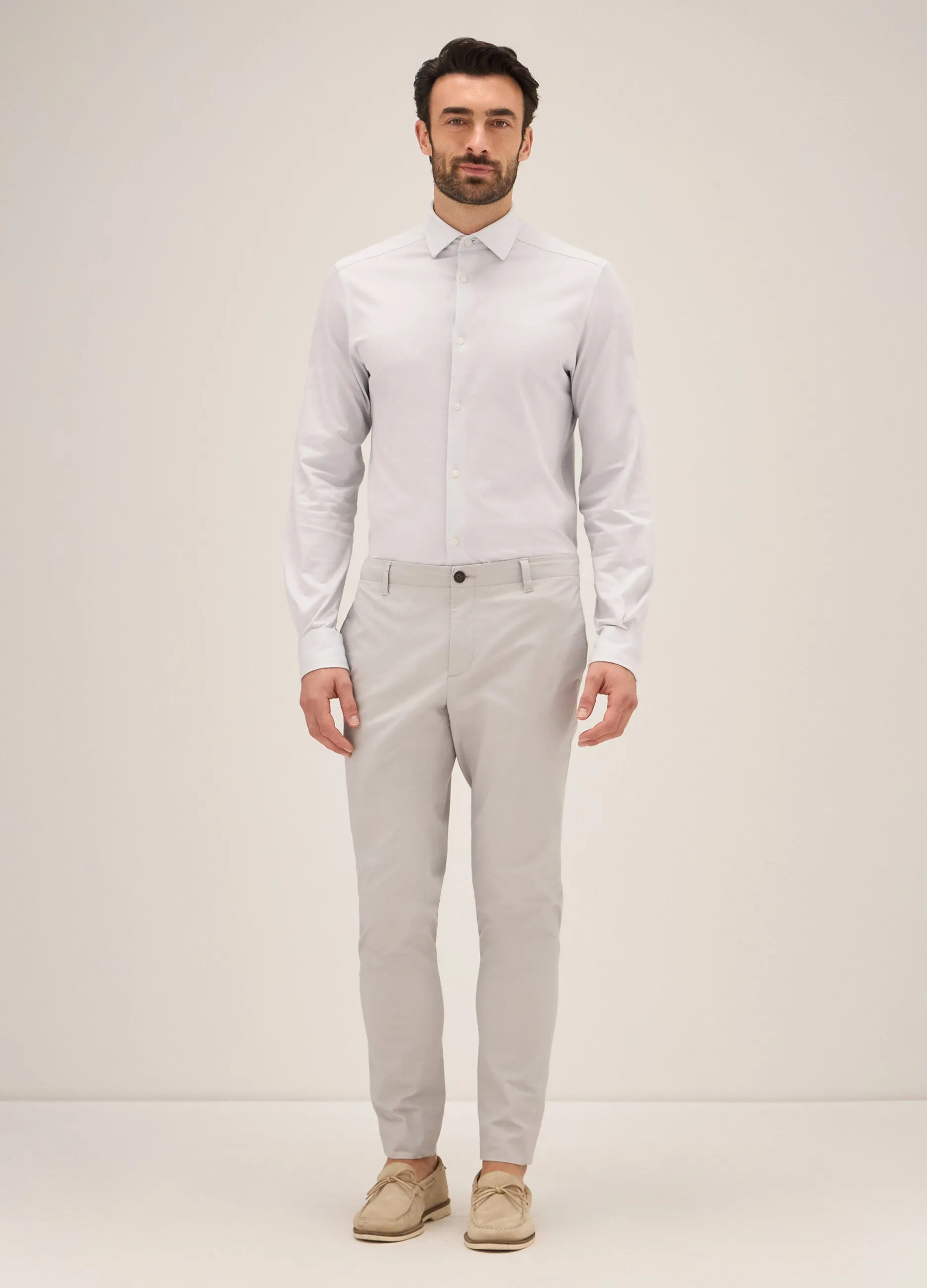 Pantaloni Rumford in cotone stretch uomo