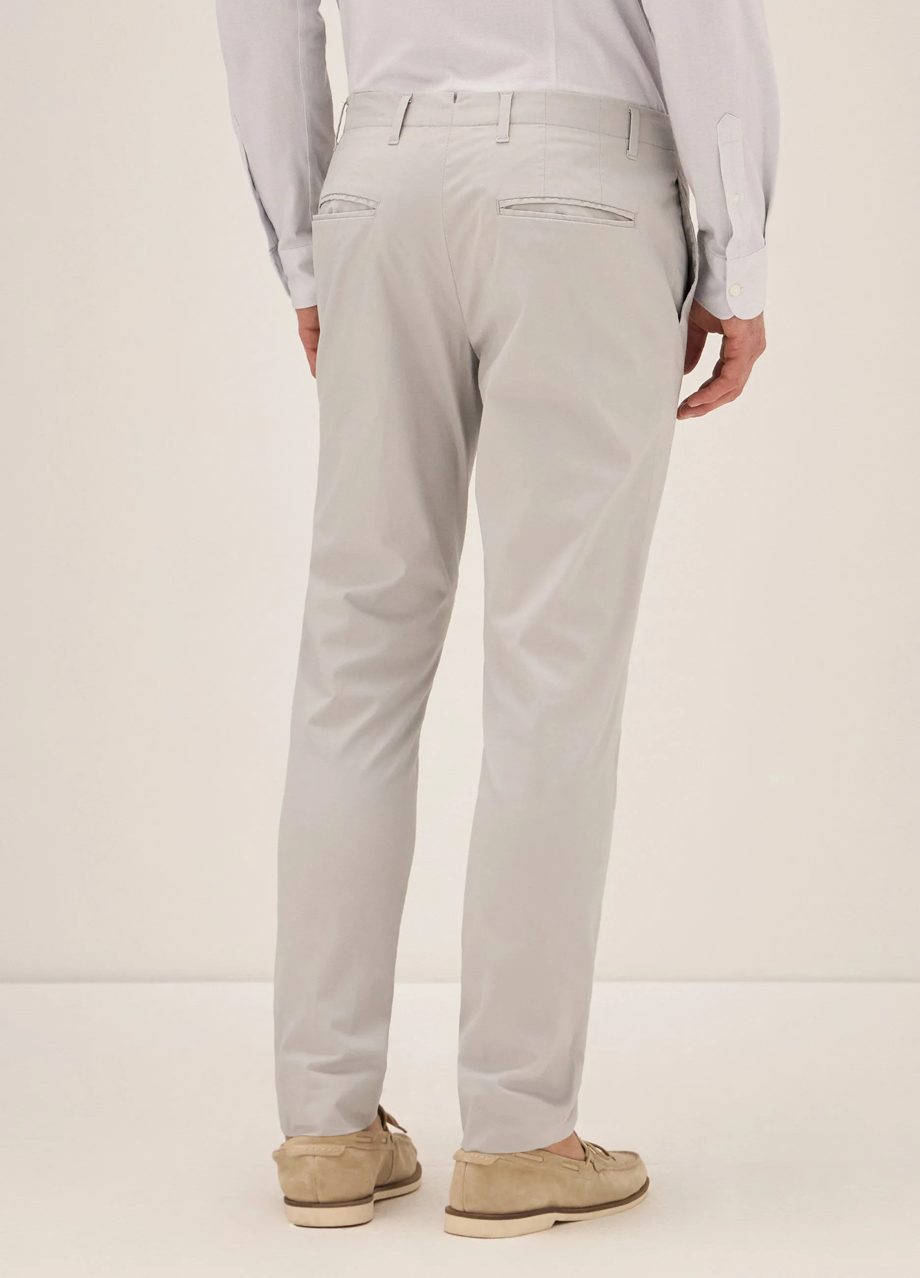 Pantaloni Rumford in cotone stretch uomo