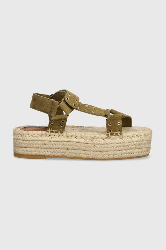 Pepe Jeans sandali in camoscio PLS90660