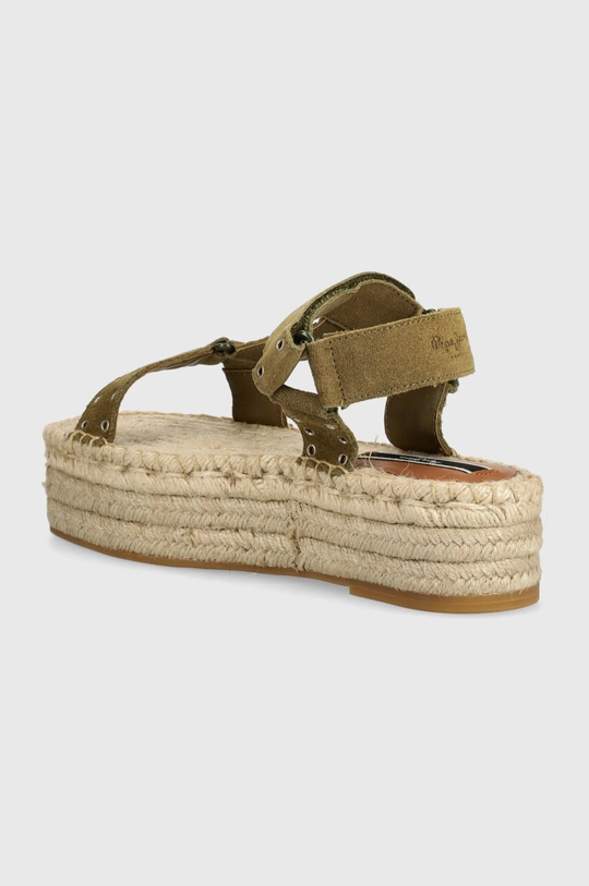 Pepe Jeans sandali in camoscio PLS90660