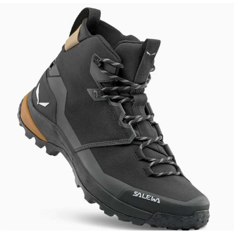 Scarpe da trekking alte Salewa PUEZ MID PTX (Nero/Nero) Uomo