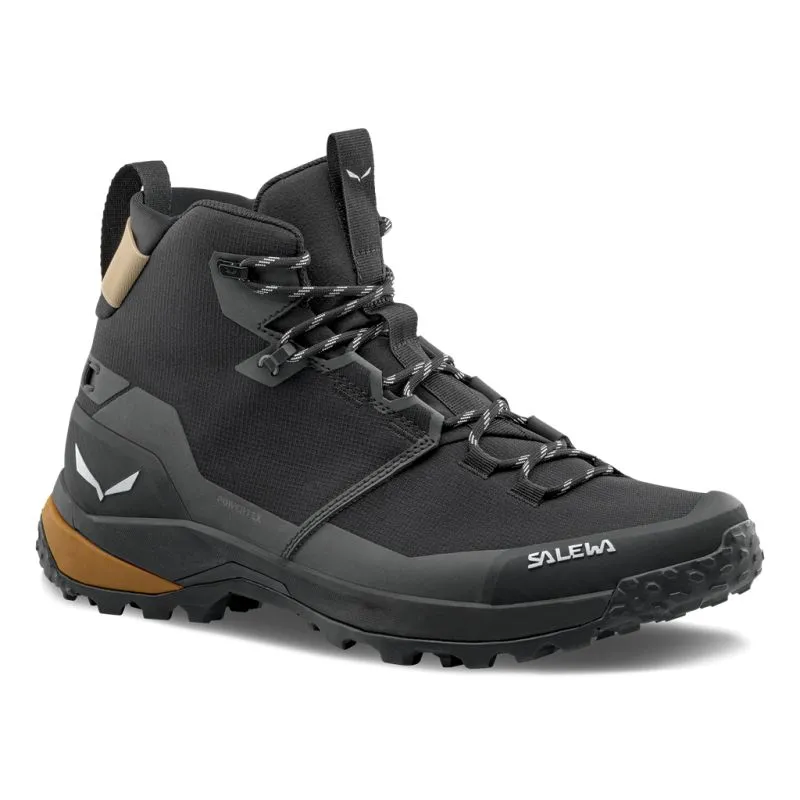 Scarpe da trekking alte Salewa PUEZ MID PTX (Nero/Nero) Uomo