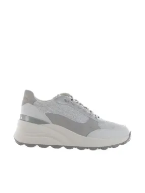 Sneaker ec13 in camoscio e mesh