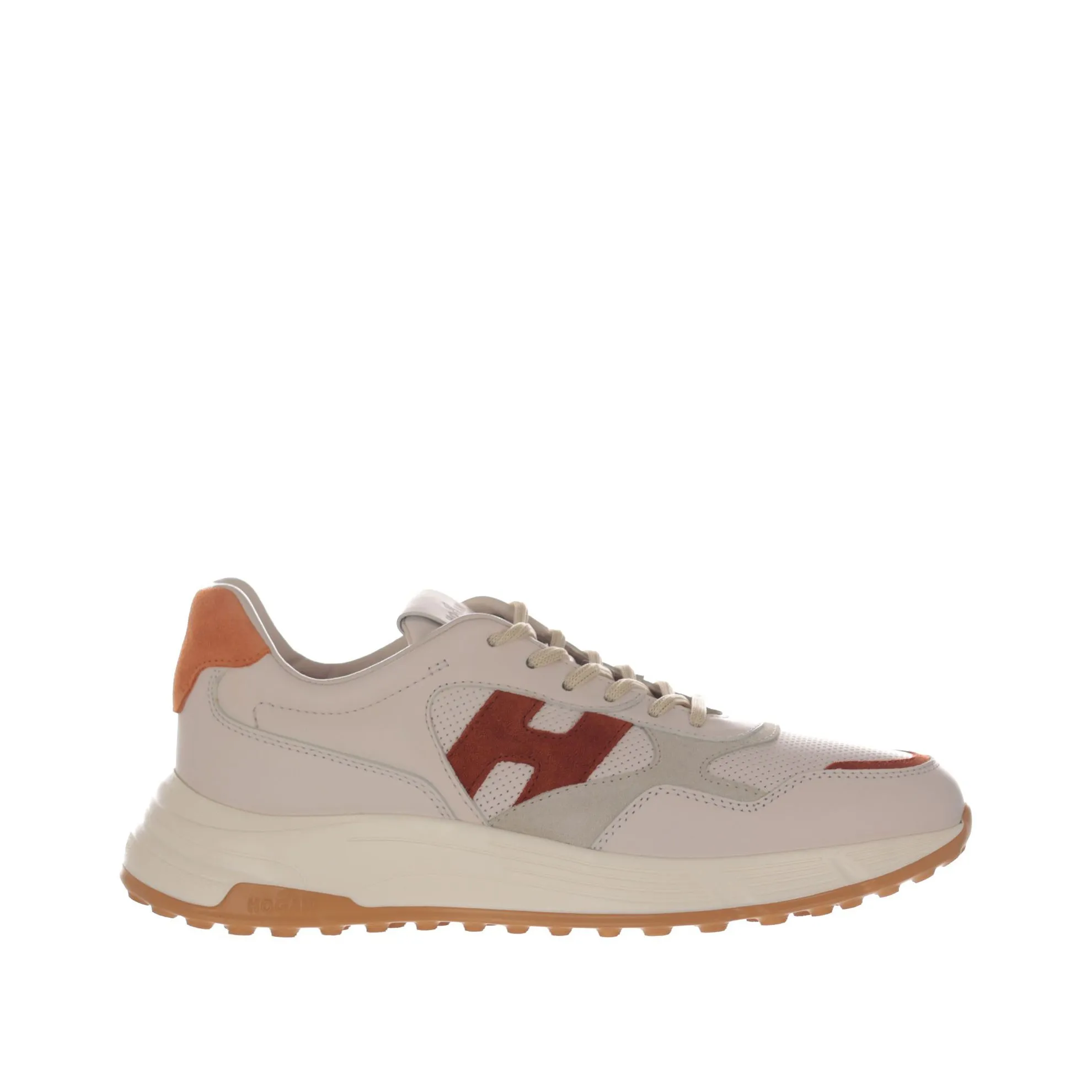 Sneaker hyperlight in pelle e suede