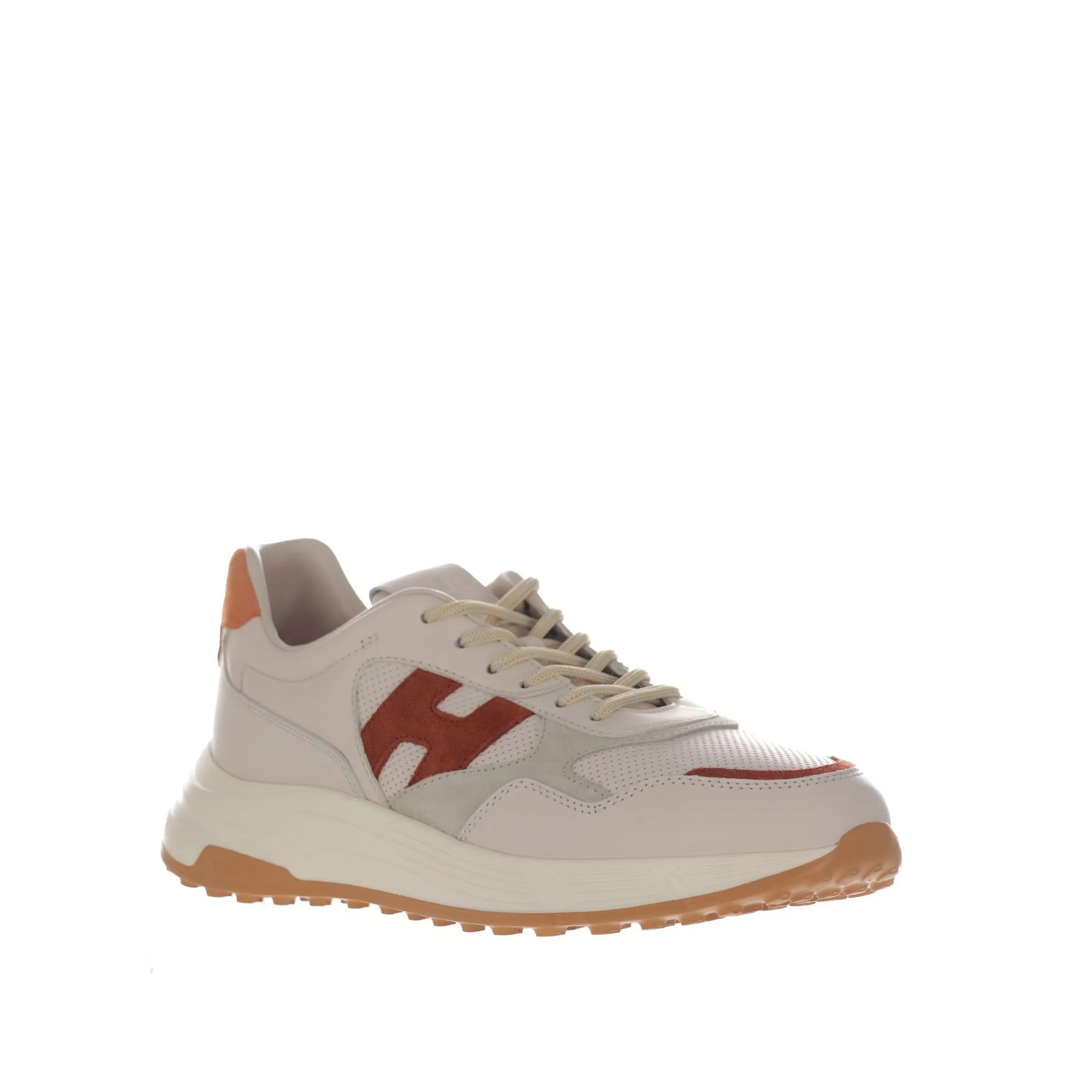 Sneaker hyperlight in pelle e suede