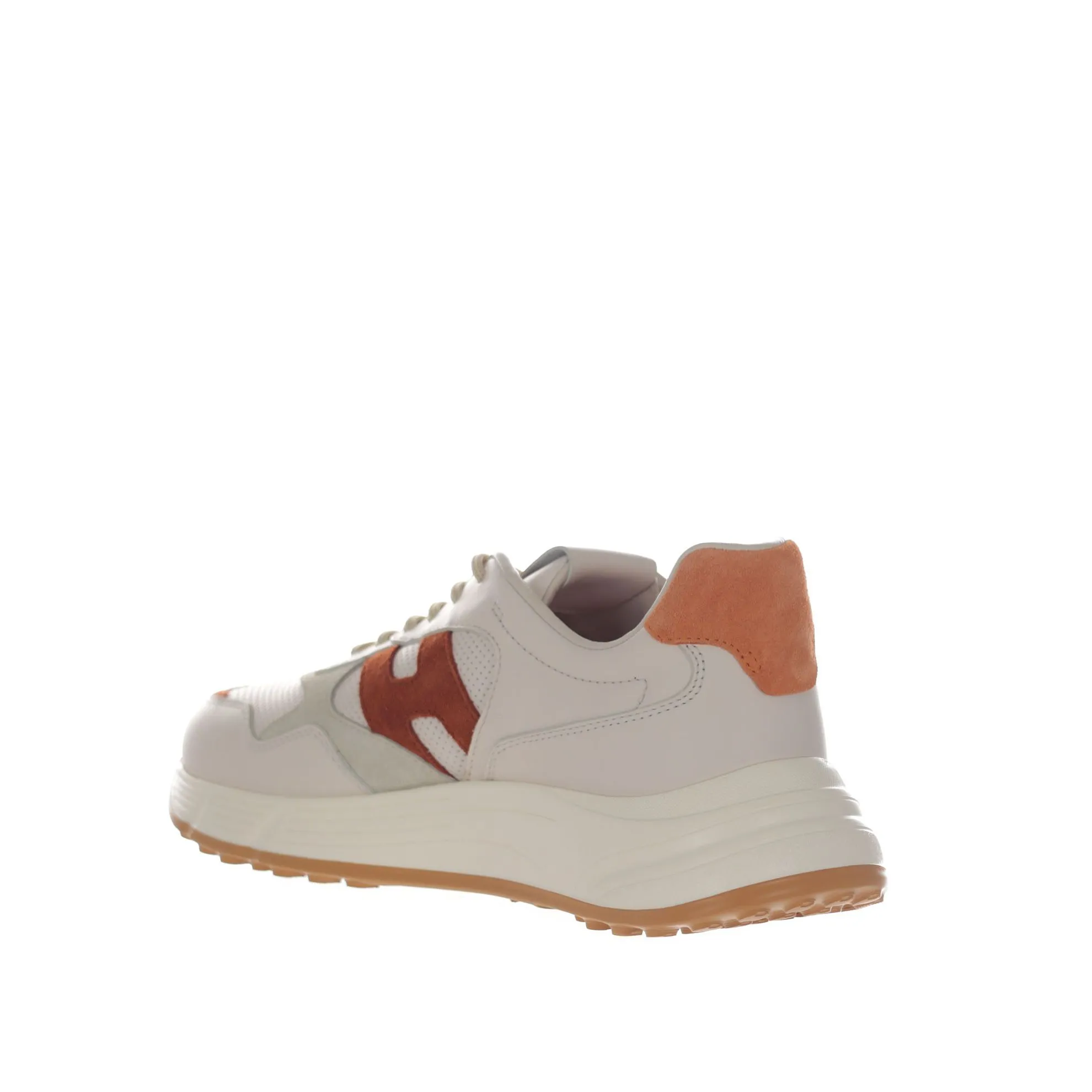 Sneaker hyperlight in pelle e suede