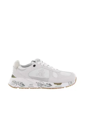 Sneaker mase in camoscio e nylon