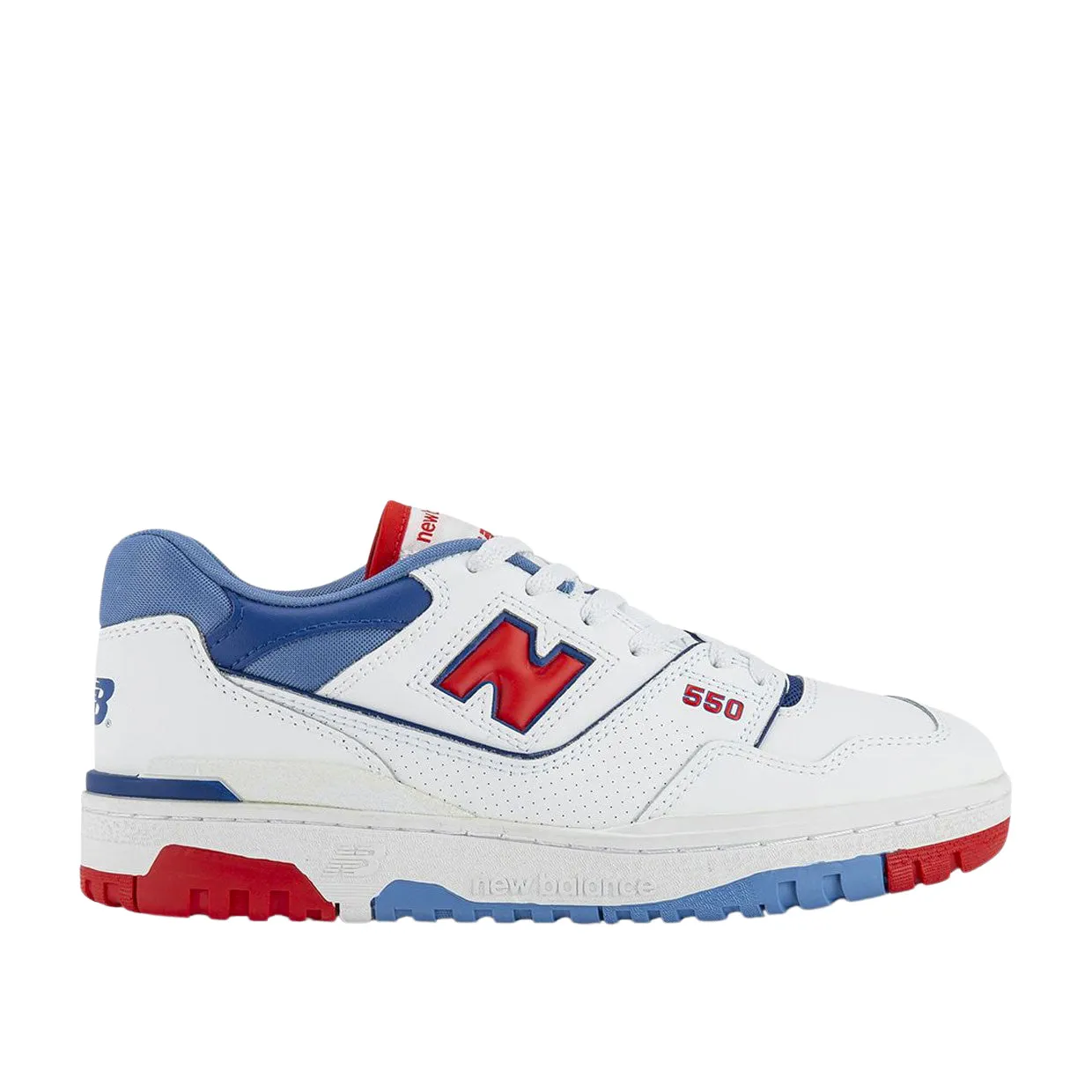 Sneakers Unisex New Balance 550 Bianco / Blu / Rosso