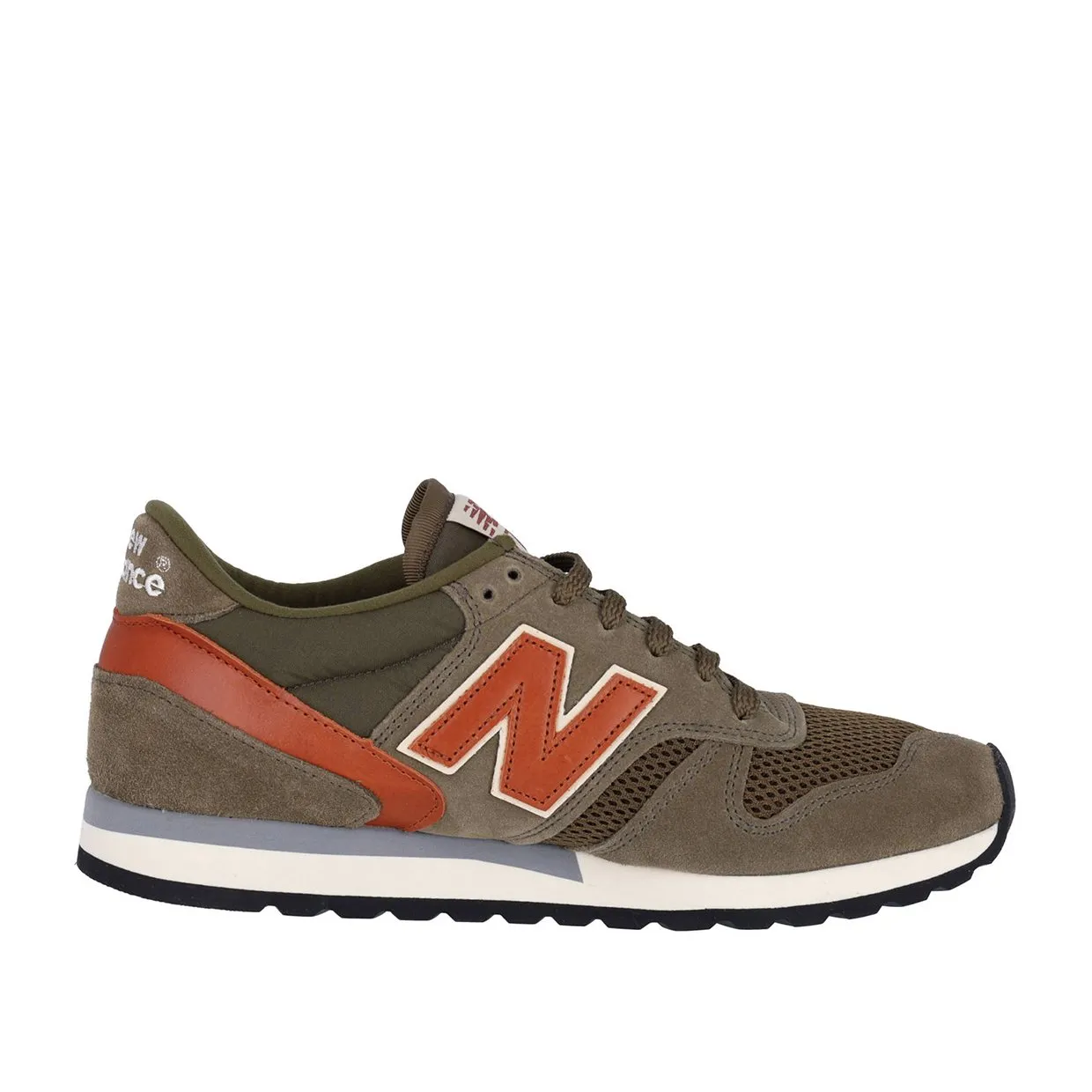 Sneakers Uomo New Balance 770 Made In Uk Verde Militare