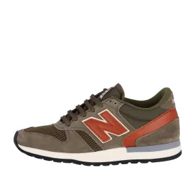 Sneakers Uomo New Balance 770 Made In Uk Verde Militare