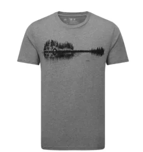 T-Shirt Tentree M Maglietta estiva per chitarra (grigio)