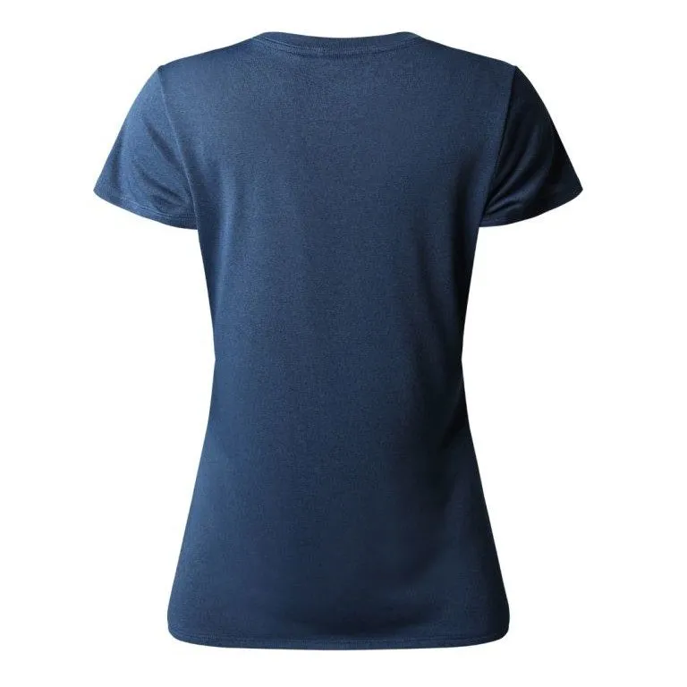 THE NORTH FACE W T-SHIRT REAXION AMP CREW Shady Blue maglia estiva donna