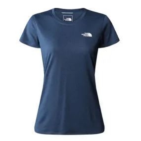 THE NORTH FACE W T-SHIRT REAXION AMP CREW Shady Blue maglia estiva donna