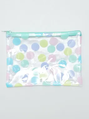 Trousse in plastica stampata - BLU