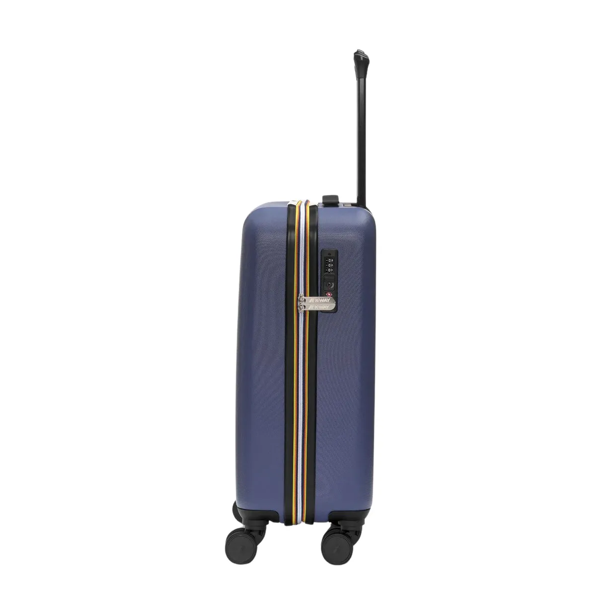 Valigia K-Way Trolley Small Blu Cobalto